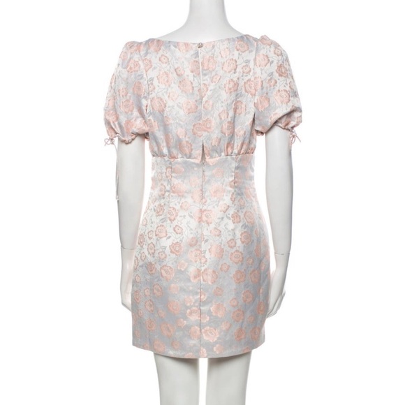 Revolve MAJORELLE Puff Sleeve Milkmaid Mini Dress - Picture 4 of 12